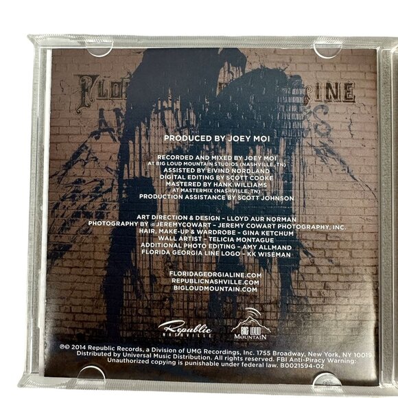 Florida Georgia Line Anything Goes CD 2014 Country Music Republic Nashville - Picture 3 of 8